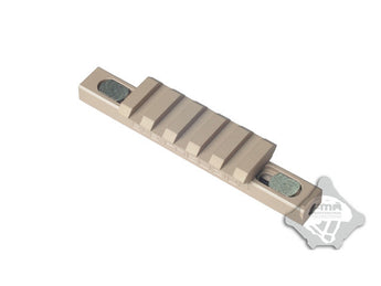 Rotaia 45° FMA CNC Low Profile per handguard RIS — Tan-FMA-