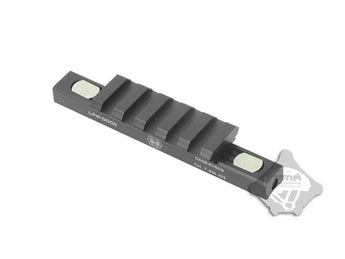 FMA CNC LOWPRO 45° Handguard RIS Rail - Black-FMA-