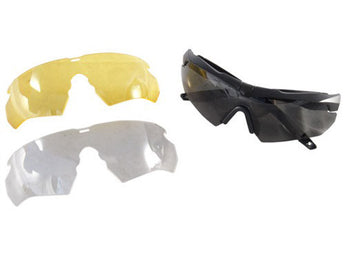 CROSSBOW Glasses Set of 3 glass plus Hardcase-ESS-