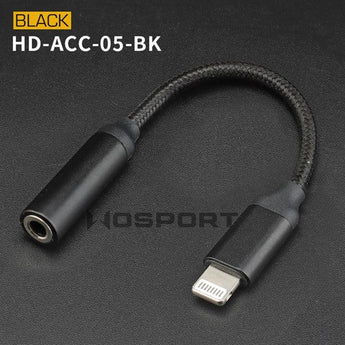 12cm Lightning Audio adapter cable 3.5mm Headphone adapter-Wosport-