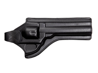 Belt holster, Leather, for DW 715 6"- 8" Revolver, black-STRIKE SYSTEMS-