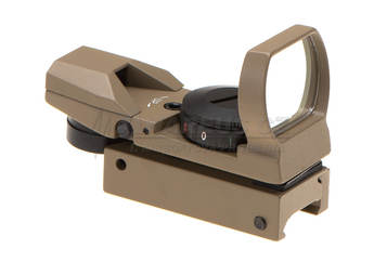 RDG Multi Reticle Red Dot 20x33 mm, red - TAN-Aim-O-