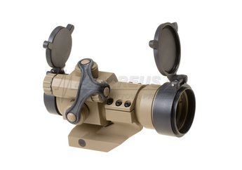 M2 Red Dot With Cantilever Mount, Desert-Aim-O-