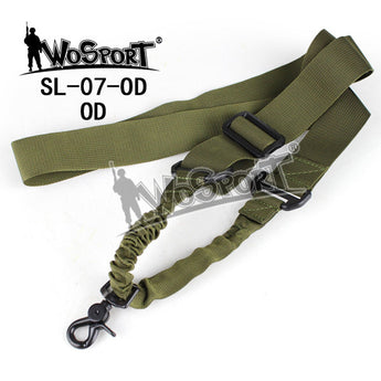 Cinghia Wosport 1 punto bungee per carabina — Olive-Wosport-
