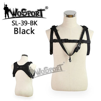 Cinghia Wosport One-point Sling Vest — Nero-Wosport-