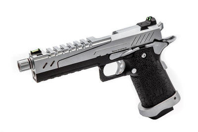 Pistola softair VORSK Hi-Capa 5.1 Split GBB — Silver Chrome-VORSK-
