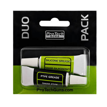 Kit lubrificanti ProTech Guns Duo Pack Silicone e PTFE Teflon — Nero