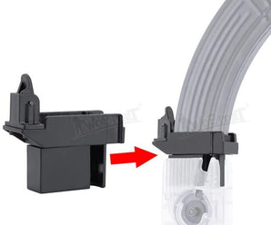 Adattatore Wosport Lever Silence Speedloader per caricatori AK — Nero-Wosport-