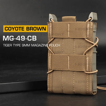 Tasca portacaricatori Wosport Tiger Type 5.56 MOLLE — Coyote-Wosport-