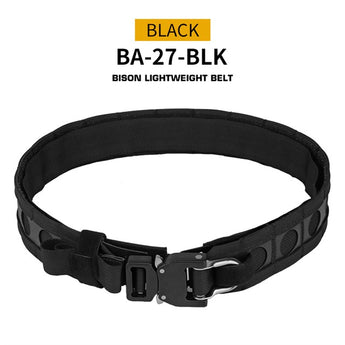BISON Lightweight Molle Belt - black-Wosport-