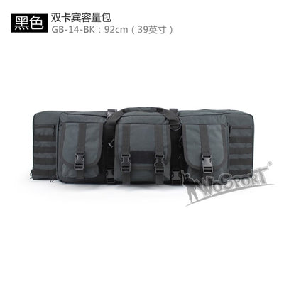Custodia doppia Wosport WST Double Carbine Case — Nero-Wosport-