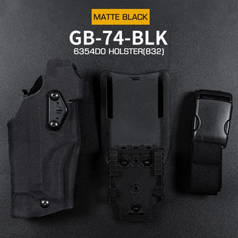 Fondina Wosport 6354 DO per Glock 17 con torcia X300 — Nera-Wosport-