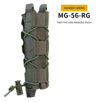 Tasca portacaricatori Wosport Tiger Type Long per MP5 — Ranger Green-Wosport-