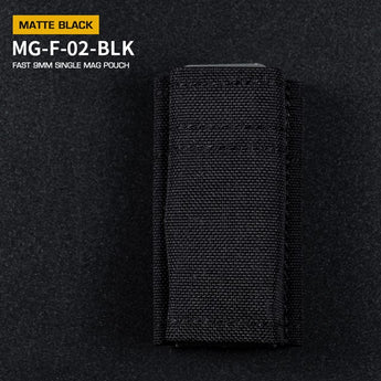FAST Type 9mm Magazine Pouch - Black-Wosport-