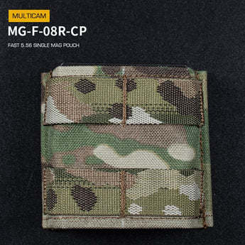 Tasca portacaricatori Wosport FAST Single 5.56 Short — Multicam-Wosport-
