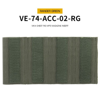 MK4 Chest Rig MP5 Magazine Insert - Ranger Green-Wosport-