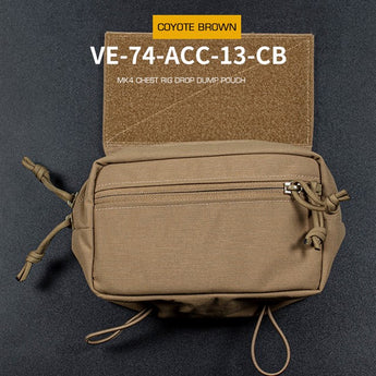 Dump pouch Wosport MK4 Chest Rig Drop — Coyote-Wosport-