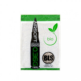 BLS BIO pellets 0,36g, 2800 BBs - White-BLS-