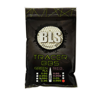 BLS Tracer pellets 0,25g, 4000 BBs - Green Illuminating-BLS-