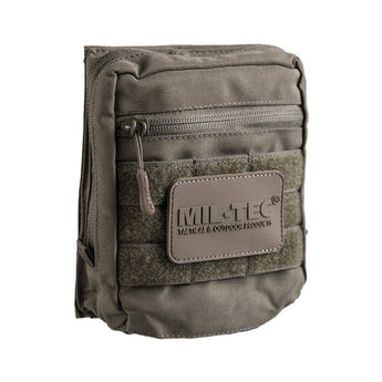 Tasca utility Miltec Multi-Purpose con attacco Velcro — Verde