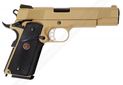 Pistola softair WE M.E.U. SOC GBB — Tan-WE-