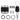 WST NVG Battery Helmet Pouch, Velcro Mount - Black-Wosport-