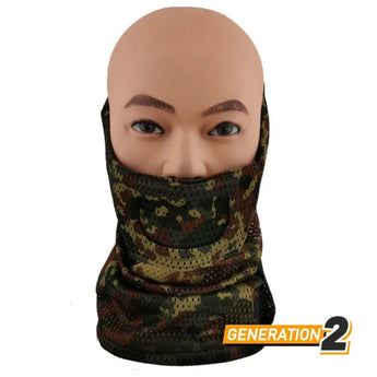CYGNUS ARMORY Face Warrior Neck Gaiter Gen2 - Flecktarn-CYGNUS ARMORY-