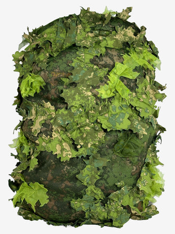 KMCS Pack Cover (Large) with 3D Leafs - Green-Kicking Mustang-