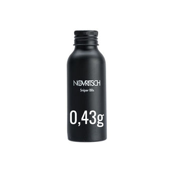 Pallini softair NOVRITSCH SNIPER BBs Premium 0,43 g — Bianco-NOVRITSCH-