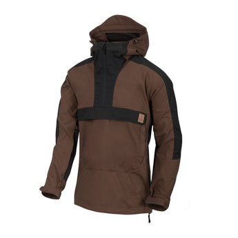 HELIKON WOODSMAN Anorak - Brown/Black-HELIKON-S-