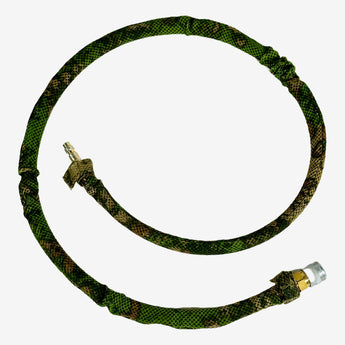 KMCS HPA Line / Hydration Tube Cover - Green-Kicking Mustang-