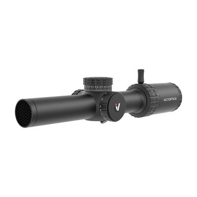 Ottica VictOptics S10 1-10x24 SFP — Nero opaco-Vector Optics-