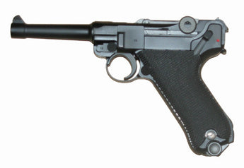 Pistola softair WE Luger P08 GBB 4" — Nero-WE-
