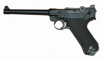 Pistola softair WE Luger P08 GBB 6 Inch — Nero-WE-