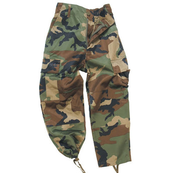 Pantaloni Miltec BDU U.S. Army bambino Woodland — Woodland