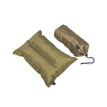 Cuscino gonfiabile da viaggio Miltec Inflatable Travel Pillow — Verde