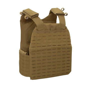 Plate carrier Rothco Laser-Cut MOLLE Vest — Coyote Brown
