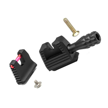 Mire alte e charging handle CNC NOVRITSCH TP22 GBB — Nero-NOVRITSCH-
