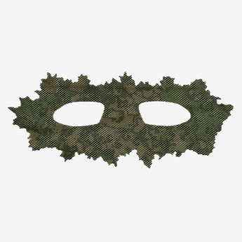 KMCS Camouflage Airsoft Goggle Mesh Mask - Green-Kicking Mustang-