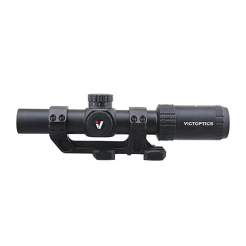 Ottica VictOptics S6 1-6x24 con Attacco Monopezzo Alto — Nero-Vector Optics-