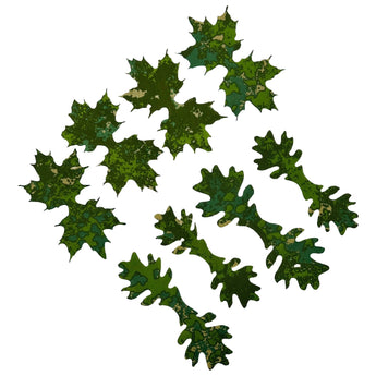 KMCS Tie Leafs - Green-Kicking Mustang-