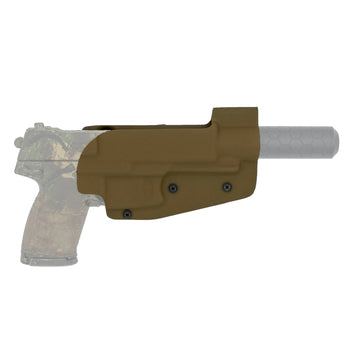 KMCS MK23 Kydex Holster, Right-Handed - Coyote Brown-Kicking Mustang-