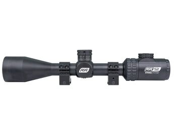 Strike Systems HMTS-01 3-12x44 Zielfernrohr mit Befestigungen – Schwarz