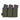 WAS Triple Elastic M4 / AR15 Rifle Magazine MOLLE Pouch – Green-Warrior Assault Systems-