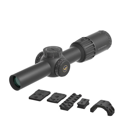 Ottica LPVO Vector Optics Tauron 1-6x24 G2 FFP con attacco X-ACCU — Nero-Vector Optics-