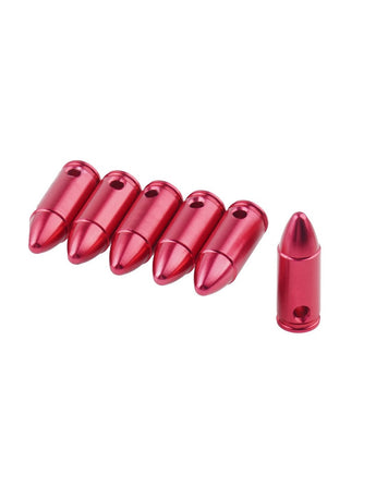 Cartucce di addestramento Vector Optics SNAP CAP 9x19 mm — Rosso anodizzato (6 pz)-Vector Optics-