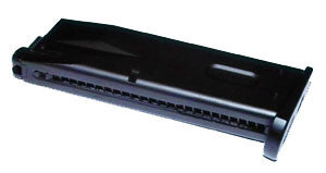 Caricatore softair WE per M9 / M92 GBB 25 pallini — Nero-WE-