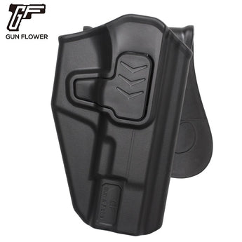 Gun Flower OWB-Holster für CZ 75, Rechtshänder — Schwarz