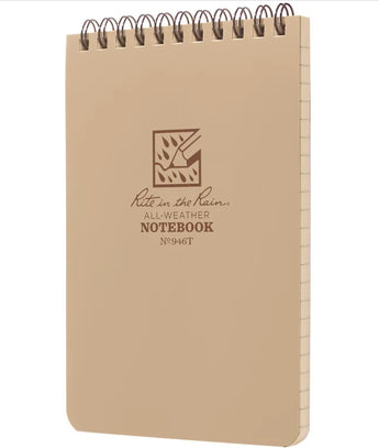 Taccuino impermeabile Rite in the Rain Pocket Notebook — Tan