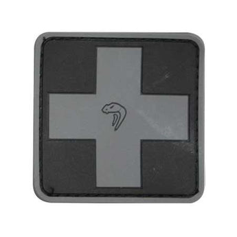 Patch medica in gomma Viper Tactical — 4 colori-Viper Tactical-Black-